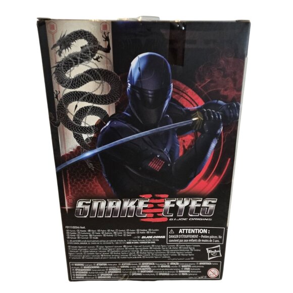 Hasbro GI Joe Classified Series Snake Eyes Scarlett 6" Action Figure NEW - Picture 5 of 5